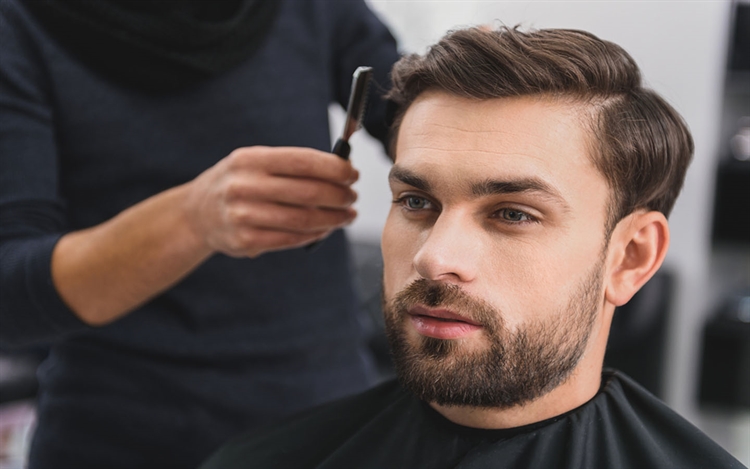 before & After #hairstyle and #haircut #beard #men done by @jasonmakki in # dubai #salon | Instagram