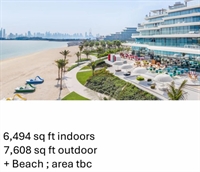 palm jumeira on beach - 1