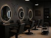 men s salon with