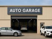 fully equipped auto garage