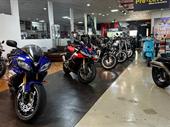 motorcycle showroom salon