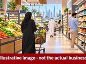deira supermarket with cafeteria