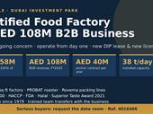 certified food manufacturing factory
